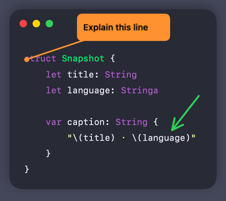 Annotations in Oktoshot